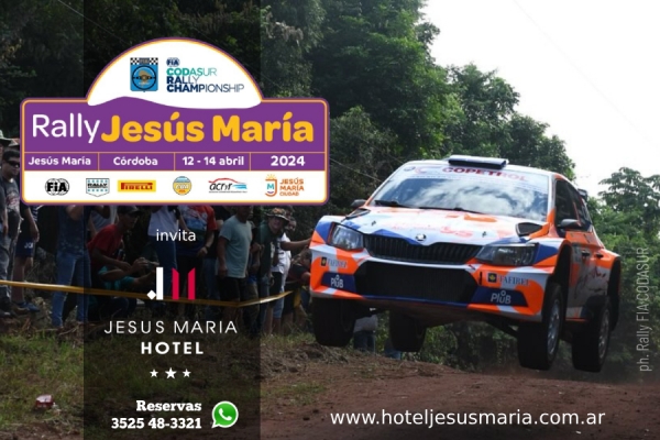 Rally Jesús María 2024 - FIA CODASUR y Argentino