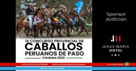 IX Concurso Provincial de Caballos Peruanos de Paso Córdoba 2022 