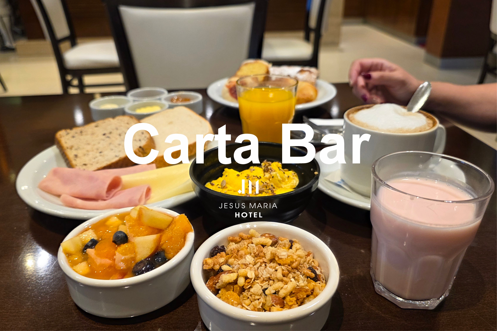 Carta Bar Hotel Jesús María